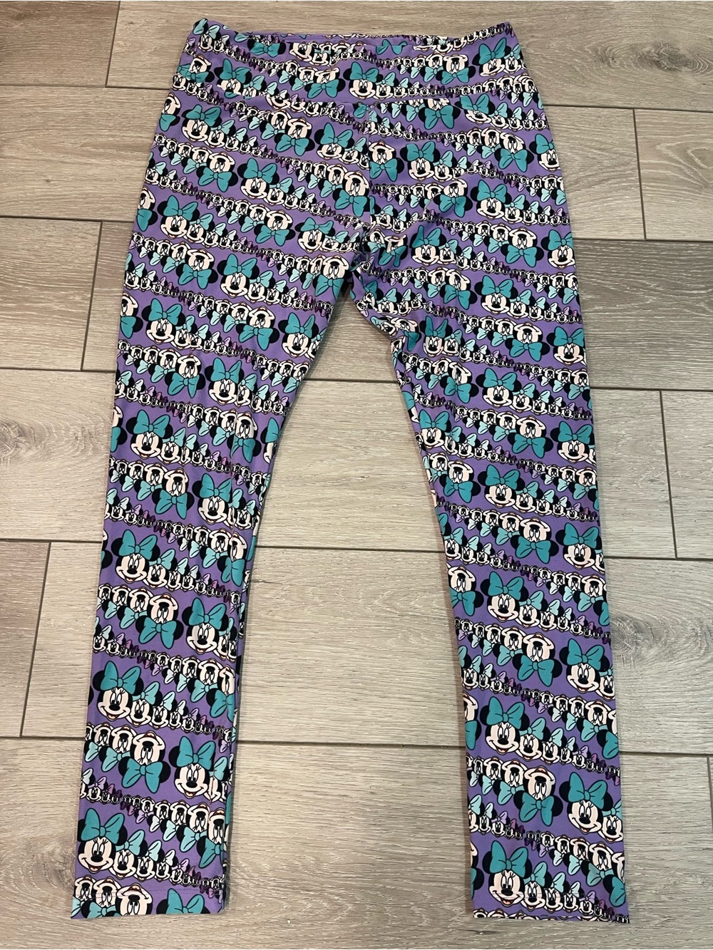 LuLaRoe Women’s Leggings with Minnie Mouse Print
